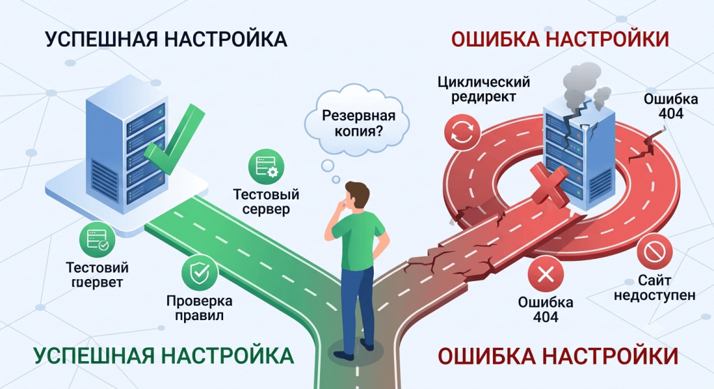 Настройка редиректа сайта: практическое руководство Настройка редиректа сайта: практическое руководство